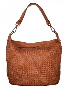 Luxusní italská kabelka z pravé kůže VERA "Emalina" 31x33cm