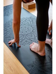 YOGGYS ALL YOGA MAT [MANDALA BLACK] neklouzavá podložka na jógu