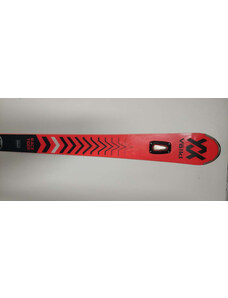 Völkl Racetiger GS Pro + XComp 12 - použité Velikost: 175 L red+V black/flo red