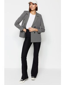 Women's blazer Trendyol Gray