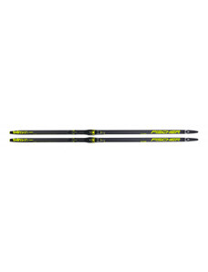 Běžky Fischer Twin Skin Superior + Race Step, 79-100kg Velikost: 202 L black/yellow+V black/yellow