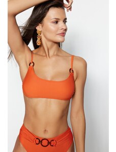 Trendyol Cinnamon Bralet Accessory Bikini Top