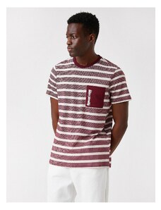 Koton Striped Pocket T-Shirt