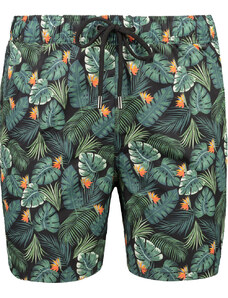 Pánské koupací kraťasy Trendyol Tropical Print