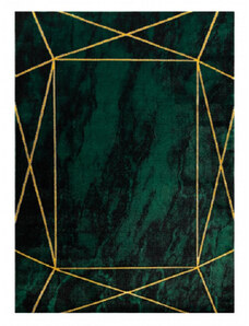 Dywany Łuszczów Kusový koberec Emerald 1022 green and gold - 180x270 cm