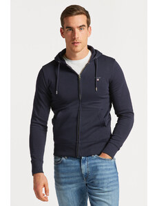 MIKINA GANT D1. THE ORIGINAL FULL ZIP HOODIE modrá S