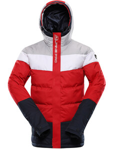 Alpine Pro Own Pánská lyžařská bunda MJCY577 tmavě červená XXL
