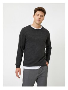 Koton Men's Anthracite Sweater