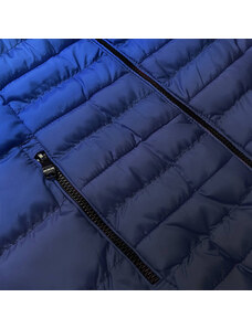 HV-EXP79 Tmavě modrá prošívaná dámská vesta (HV-1512)
