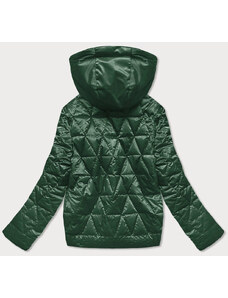6&8 Fashion Zelená metalická dámská bunda (2021-01)