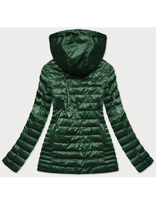 6&8 Fashion Zelená dámská bunda s kapucí (2021-11)