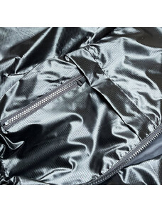 Ann Gissy Tenká černá dámská bunda se stojáčkem (AG5-017)