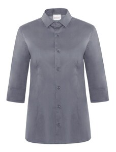 Giblor´s Flavia dámská košile dlouhý rukáv Slim Fit - barva šedá, velikost XS