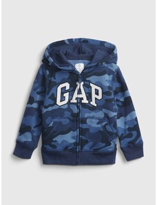 GAP Dětská mikina logo print hoodie - Kluci