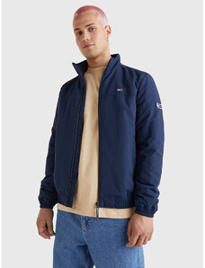 Tommy Jeans pánská modrá bunda ESSENTIAL PADDED JACKET