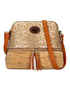 Beast Style Crossbody dámská kabelka v korkovém designu T8297 typ 16