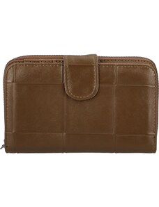 Romina & Co. Bags Praktická dámská koženková peněženka Francesca, zemitá