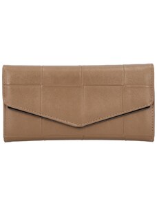 Romina & Co. Bags Zajímavá dámská koženková peněženka Pedrita, tmavší béžová