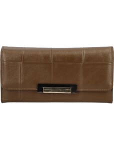 Romina & Co. Bags Dámská koženková peněženka s výraznou klopou Macario, zemitá