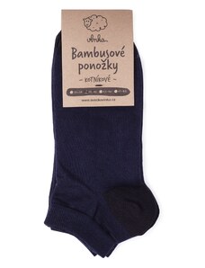 Vlnka Bambusové ponožky kotníkové 2 páry