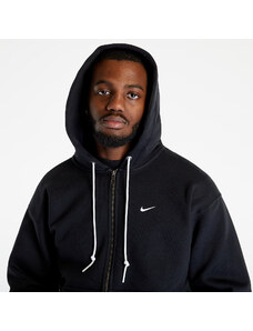 Nike Solo Swoosh Full-Zip Hoodie Black/ White