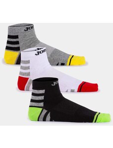 Ponožky Joma GAMMA SOCKS MELANGE GREY BLACK WHITE