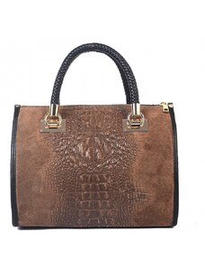 Luxusní italská kabelka z pravé kůže VERA "Matilda" 23x30cm