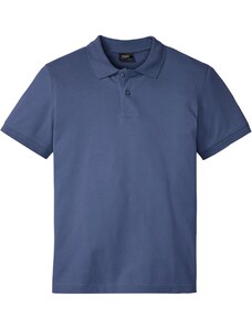 bonprix Pólo tričko z piké, krátký rukáv Modrá