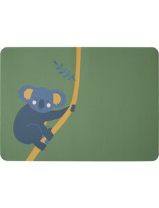 Dětské prostírání s motivem koala 46x33 cm COPPA KIDS wildlife ASA Selection - zelené