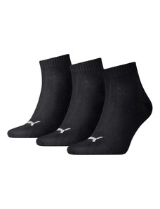 Puma UNISEX QUARTER PLAIN 3P Ponožky