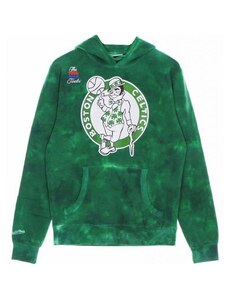 Mitchell & Ness Boston Celtics Tie Dye Hoodie / Zelená, Bílá / L