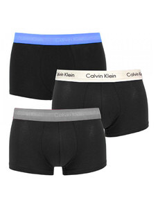 Pánské boxerky 3pcs NB2666A CAZ černá - Calvin Klein