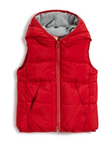 Koton Inflatable Vest with Hooded Fleece-Line Inner.