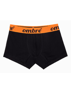 Ombre Clothing Pánské boxerky - černá-oranžová U283