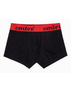 Ombre Clothing Pánské boxerky - černá-červená U283