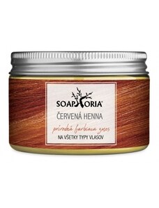 Soaphoria Henna mahagonově červená barva na vlasy 150 ml