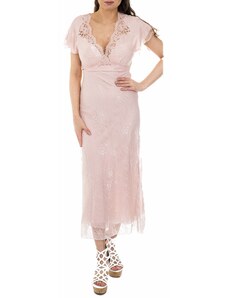 Luxusní růžové šaty - ERMANNO SCERVINO