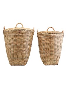 Set dvou bambusových košů na prádlo Meraki Tradition 48/58 cm