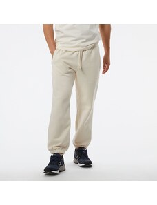 Pánské kalhoty New Balance MP23551GIE – béžové