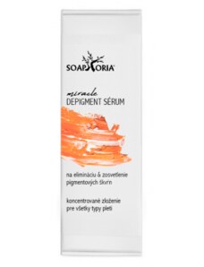 Soaphoria MIRACLE DEPIGMENT SÉRUM NA ELIMINACI & ZESVĚTLENÍ PIGMENTOVÝCH SKVRN NA VŠECHNY TYPY PLETI