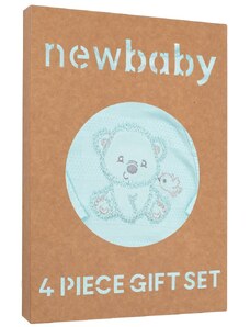 Kojenecká soupravička do porodnice New Baby Sweet Bear modrá