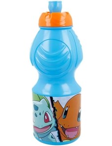 Stor Plastová láhev na pití Pokémoni - 400 ml