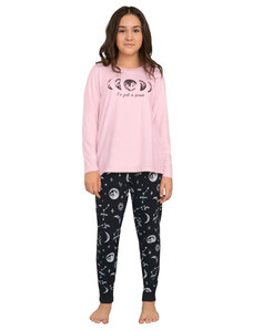 Italian Fashion Dívčí pyžamo Umbra růžové