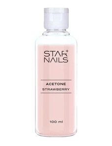 Acetone Starnails, 100ml - Strawberry - kosmetický aceton