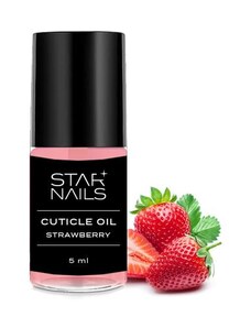 Cuticle oil Strawberry 5 ml, olejíček na nehty s vůní jahod