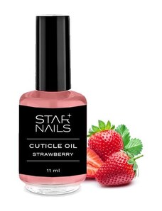 Cuticle oil Strawberry 11 ml, olejíček na nehty s vůní jahod