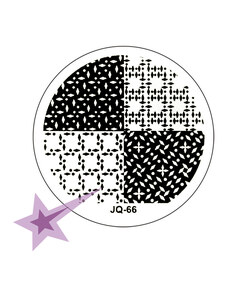 Razítkovací destička JQ66 - Ornamenty
