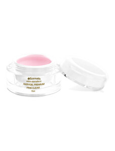 UV/LED Acrylgel Transparent Pink, 15ml - stavební gel