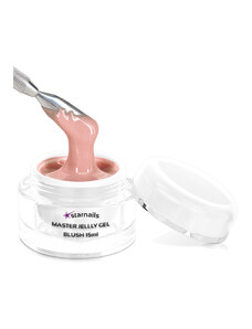 UV/LED Jelly Gel Master Blush, 15ml - želatinový stavební gel