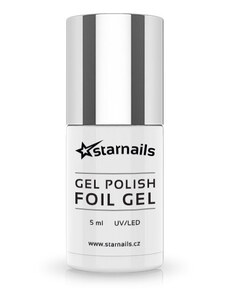 UV/LED Foil Gel Clear 5ml - podkladová vrstva pro fólie + DÁREK